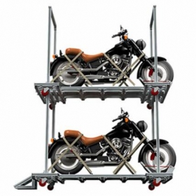Custom Motorcycle Pallets for Safe and Secure Transport.